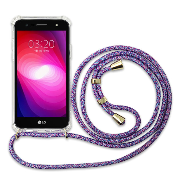 LG X500 넥클리스 핸드폰 목걸이 케이스 끈 포함 X320