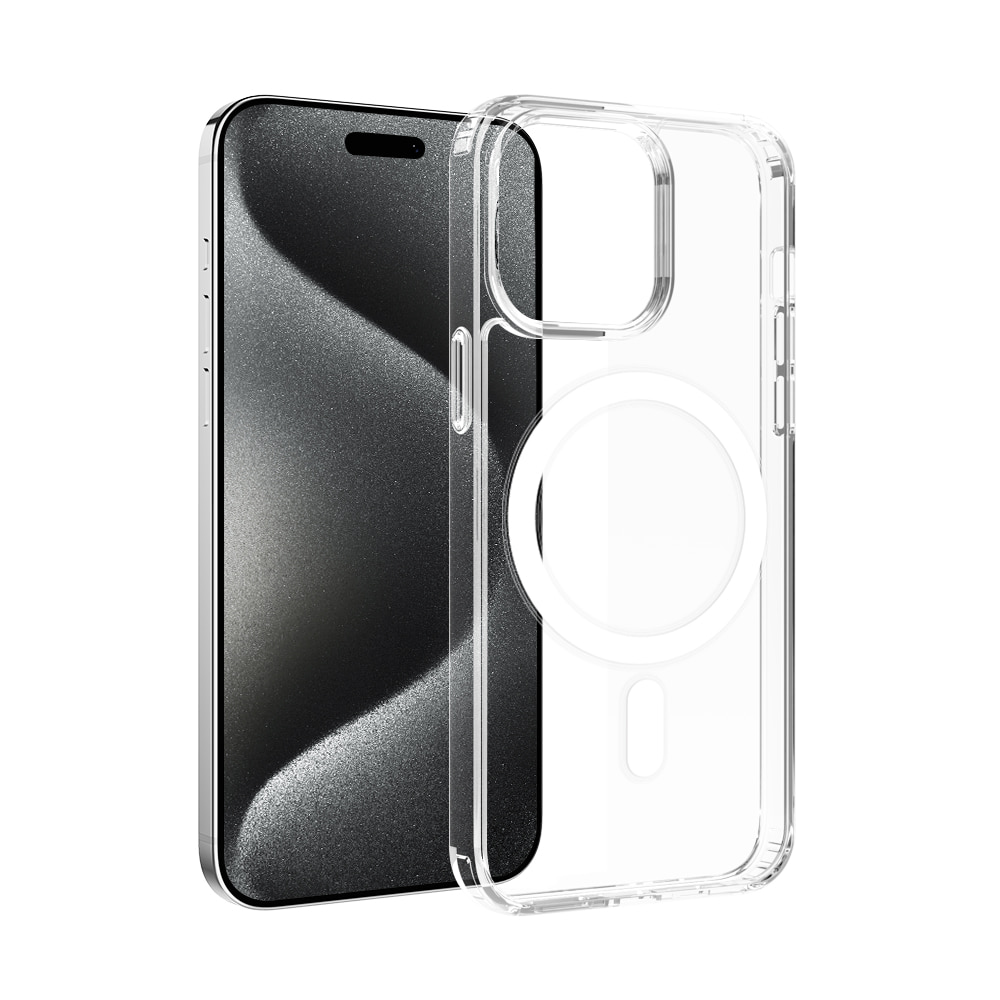 하이온 아이폰15 프로 맥스 플러스 CEC 맥세이프 투명 케이스